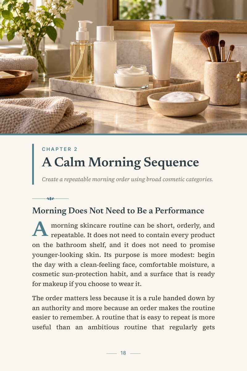 Your Simple Morning and Evening Routine, page 18