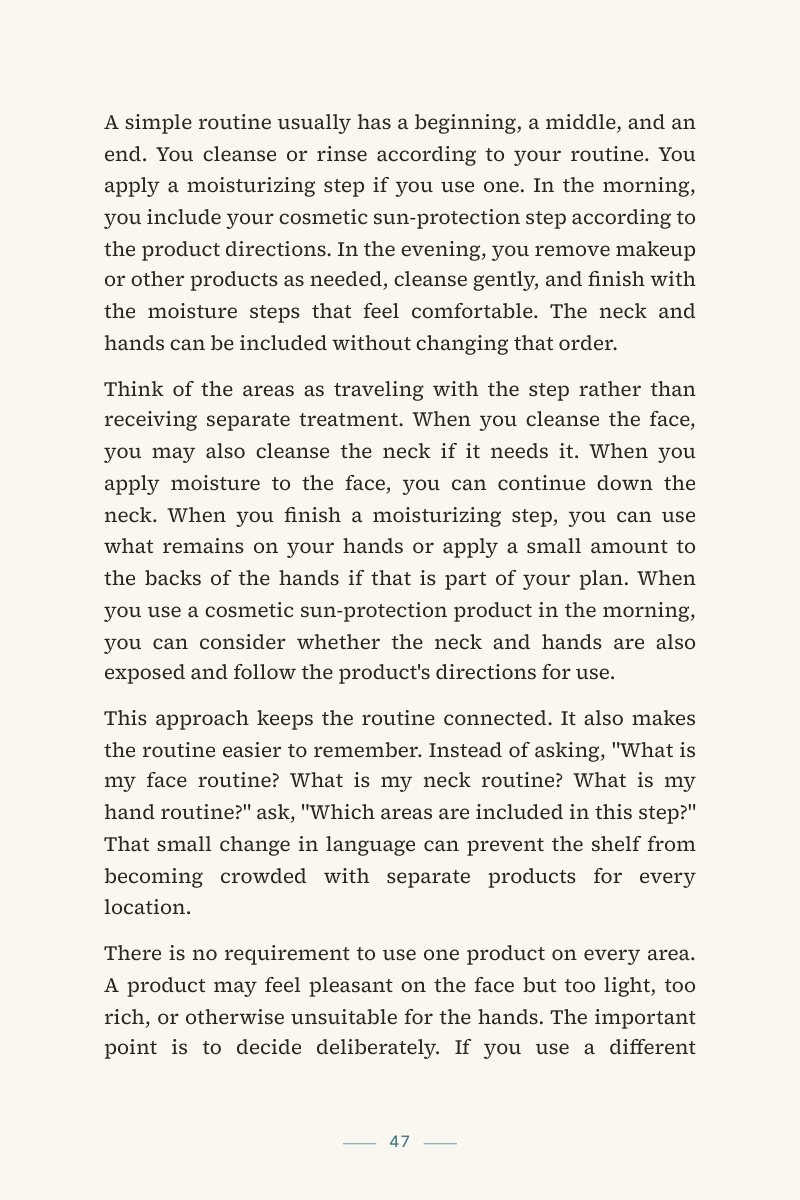Your Simple Morning and Evening Routine, page 47