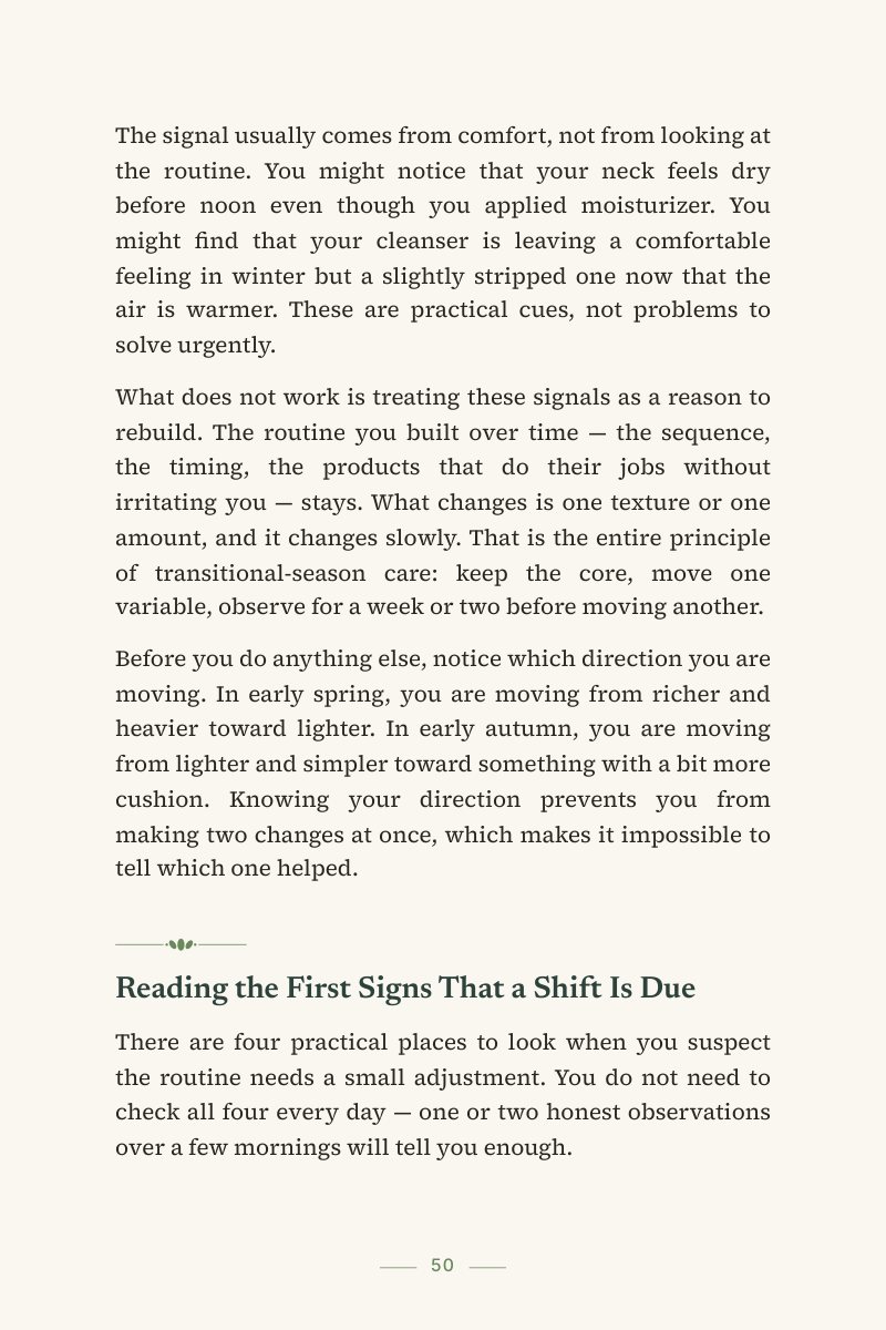 Skincare That Travels With Your Life, page 50